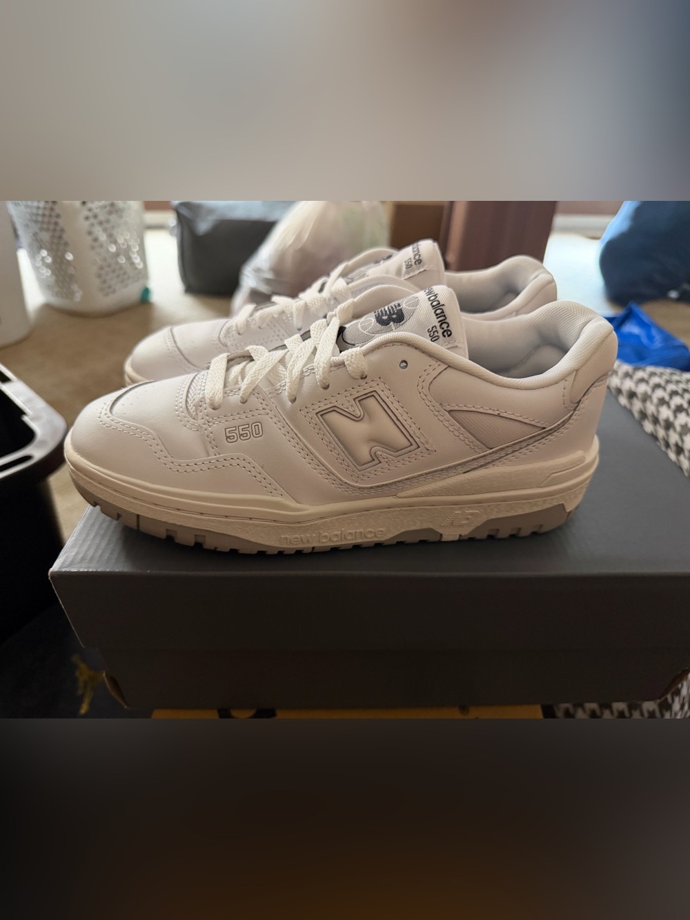 New Balance 550 Sneakers in White